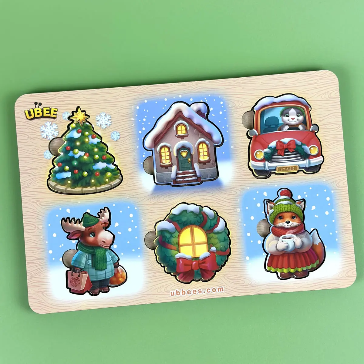 Зимові вкладки з фоном підказкою 1