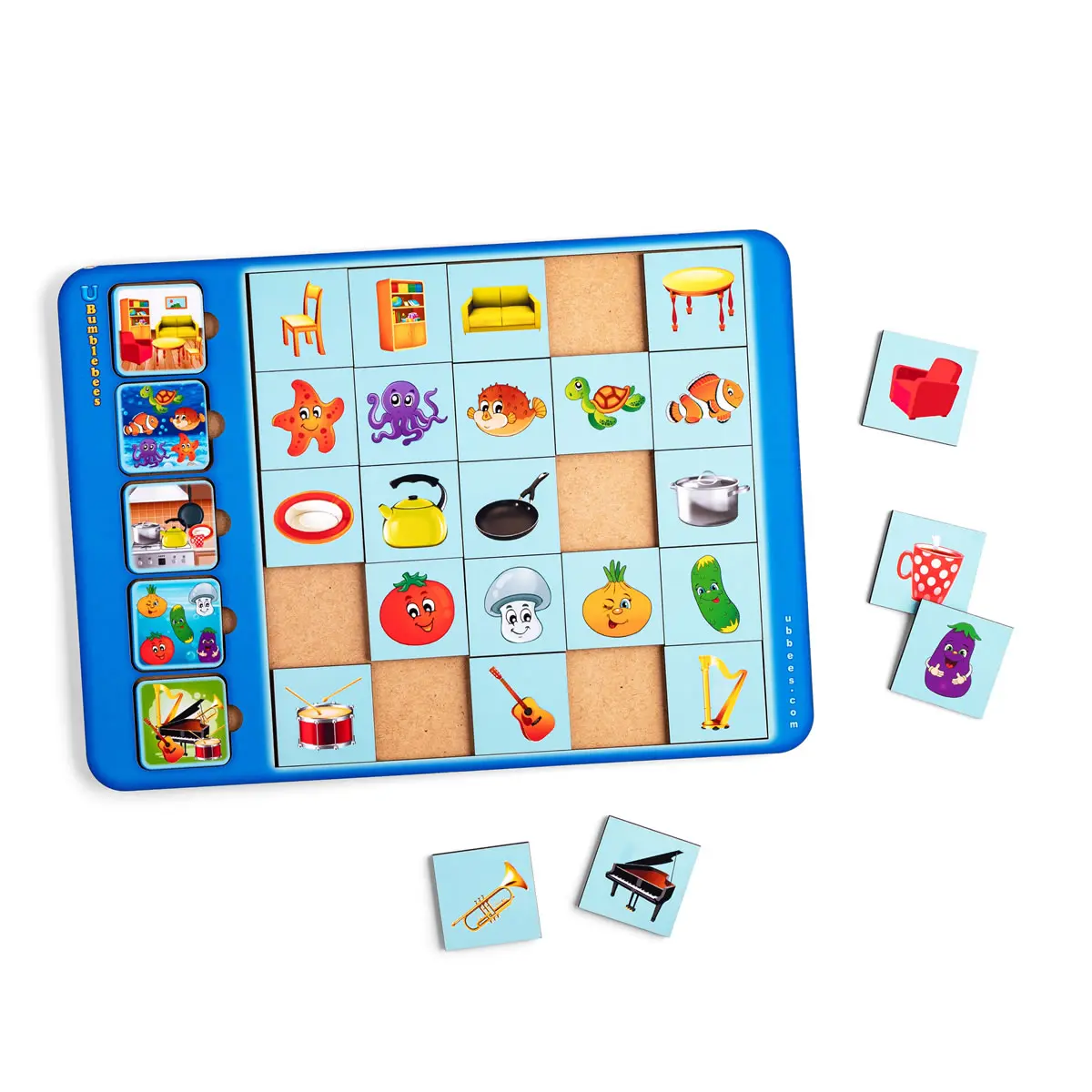 Сортер дерев'яний: Асоціації - 1. Дитяча розвиваюча гра