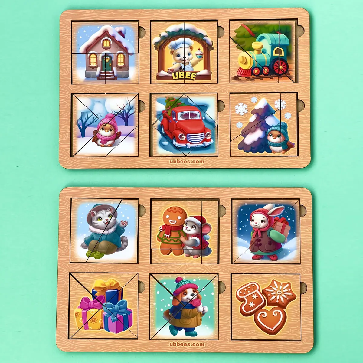 Зимові квадрати Нікітіна 1 рівень